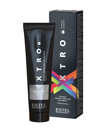 Estel Professional XTRO BLACK - Пигмент прямого действия для волос Металлик 100 мл - hairs-russia.ru